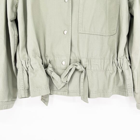 Madewell Southlake Military Jacket S Green - Picture 5 of 8
